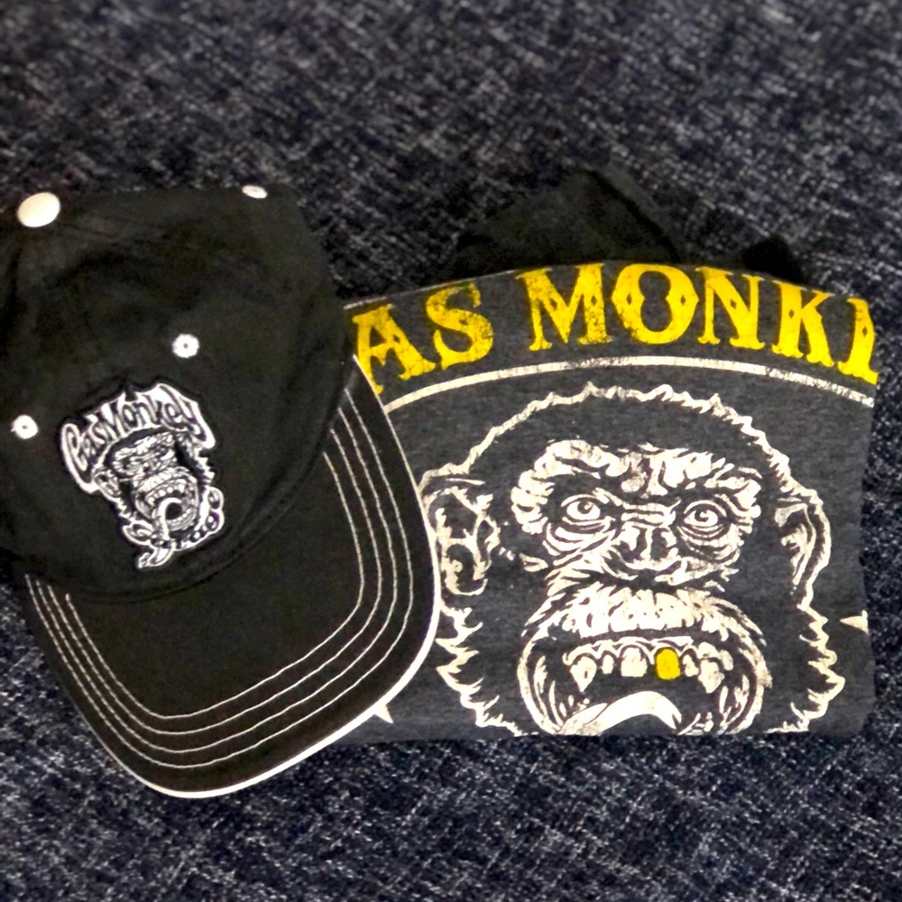 Gas Monkey cap & T-shirt